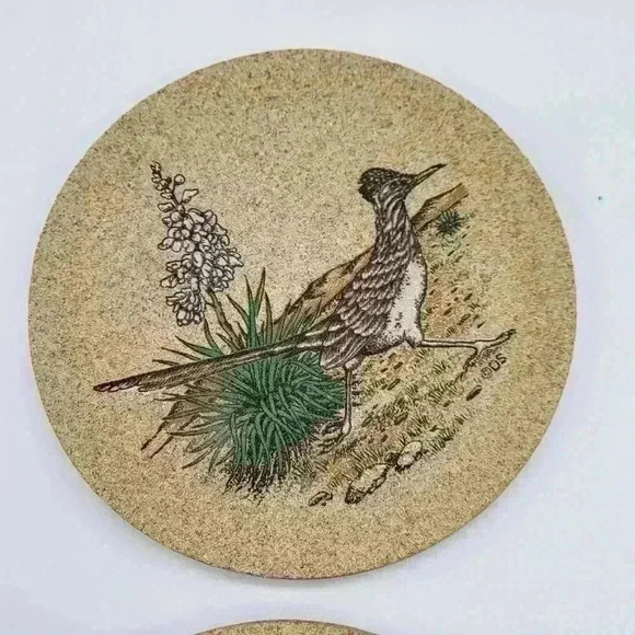 THIRSTYSTONE Sandstone Coasters Three Birds and One Horse - Picture 10 of 13